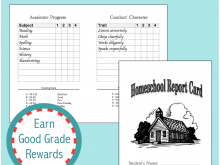 13 The Best Free Printable Homeschool Report Card Template Layouts for Free Printable Homeschool Report Card Template