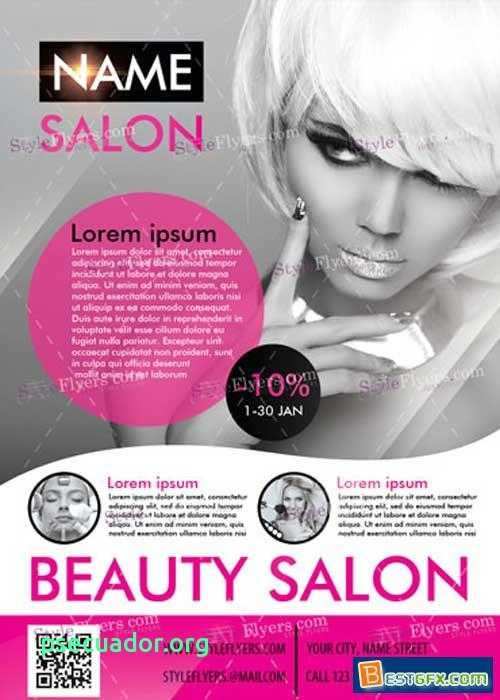 13 Visiting Beauty Salon Flyer Templates Free Download for Ms Word for Beauty Salon Flyer Templates Free Download