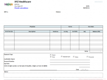 13 Visiting Blank Medical Invoice Template For Free with Blank Medical Invoice Template
