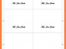 13 Visiting Place Card Template 4 Per Sheet Photo by Place Card Template 4 Per Sheet