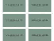 14 Best Business Card Template On A4 Layouts for Business Card Template On A4