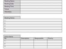 14 Best Meeting Agenda Template Suitable For A Hsc For Free with Meeting Agenda Template Suitable For A Hsc