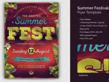 Summer Fair Flyer Template
