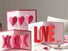 14 Best Valentine Card Template 3D PSD File with Valentine Card Template 3D