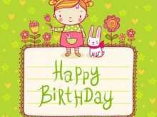 14 Blank Birthday Card Template Child Layouts by Birthday Card Template Child