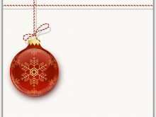 14 Blank Christmas Ornament Card Template in Word with Christmas Ornament Card Template