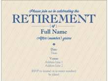 14 Blank Invitation Card Format For Retirement Party Layouts with Invitation Card Format For Retirement Party