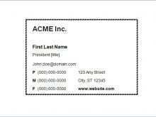 14 Create Simple Card Template For Word for Simple Card Template For Word