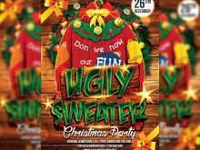 14 Create Ugly Sweater Party Flyer Template Layouts by Ugly Sweater Party Flyer Template