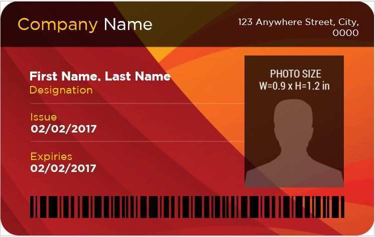 14 Creating Id Card Template Landscape Maker For Id Card Template 