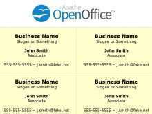 14 Creating Libreoffice Business Card Template Download in Photoshop by Libreoffice Business Card Template Download