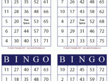 14 Creating Make A Bingo Card Template Photo by Make A Bingo Card Template
