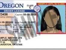 14 Creating Oregon Id Card Template Layouts with Oregon Id Card Template
