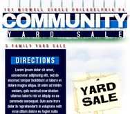 14 Creating Yard Sale Flyer Template Free Maker for Yard Sale Flyer Template Free