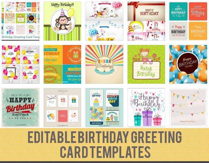 14 Creative Birthday Cards Illustrator Templates Now for Birthday Cards Illustrator Templates