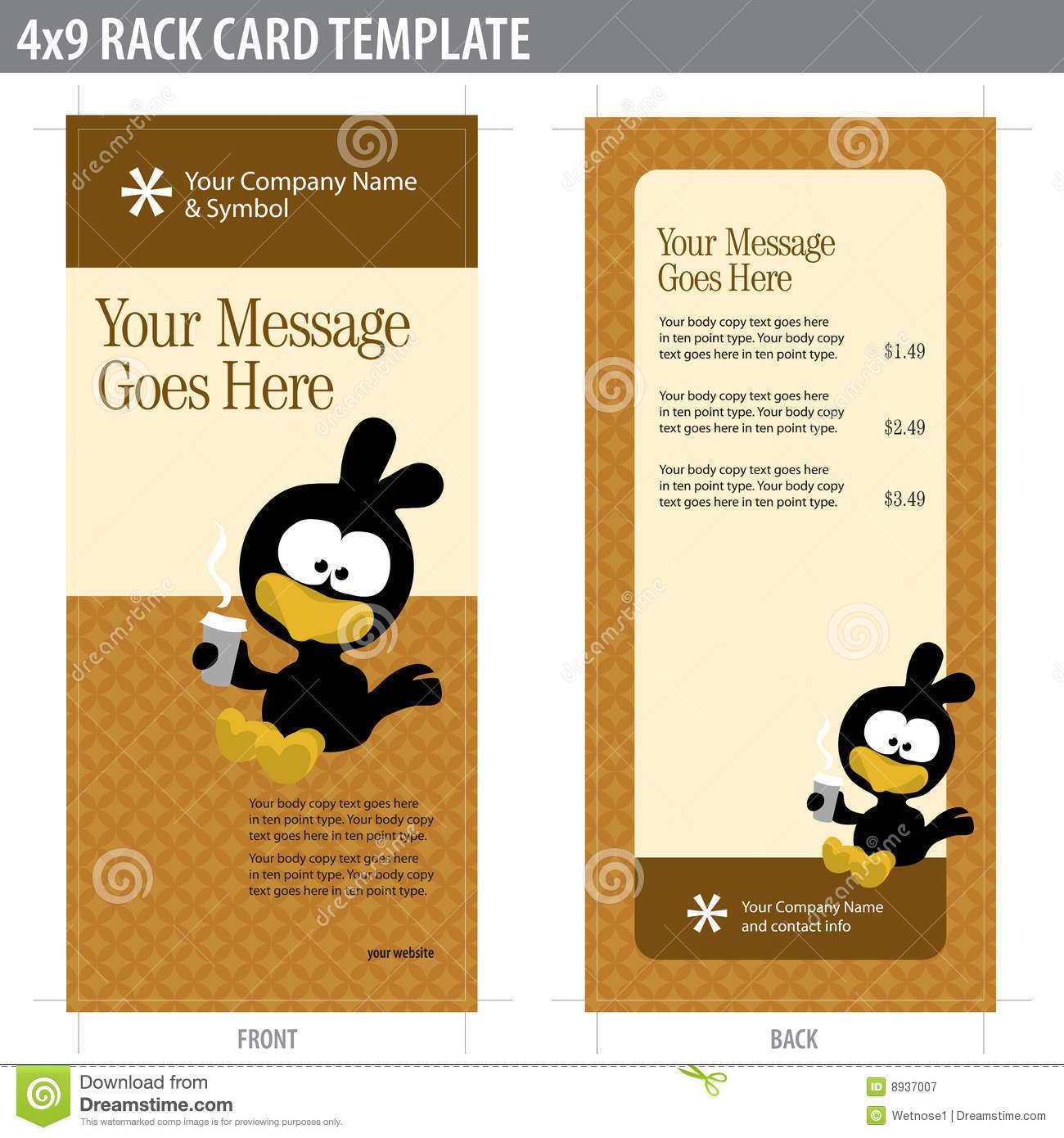 14 Customize Our Free 4X9 Rack Card Template Free in Photoshop with 4X9 Rack Card Template Free