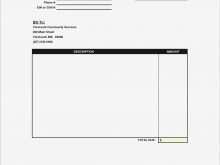 Construction Tax Invoice Template