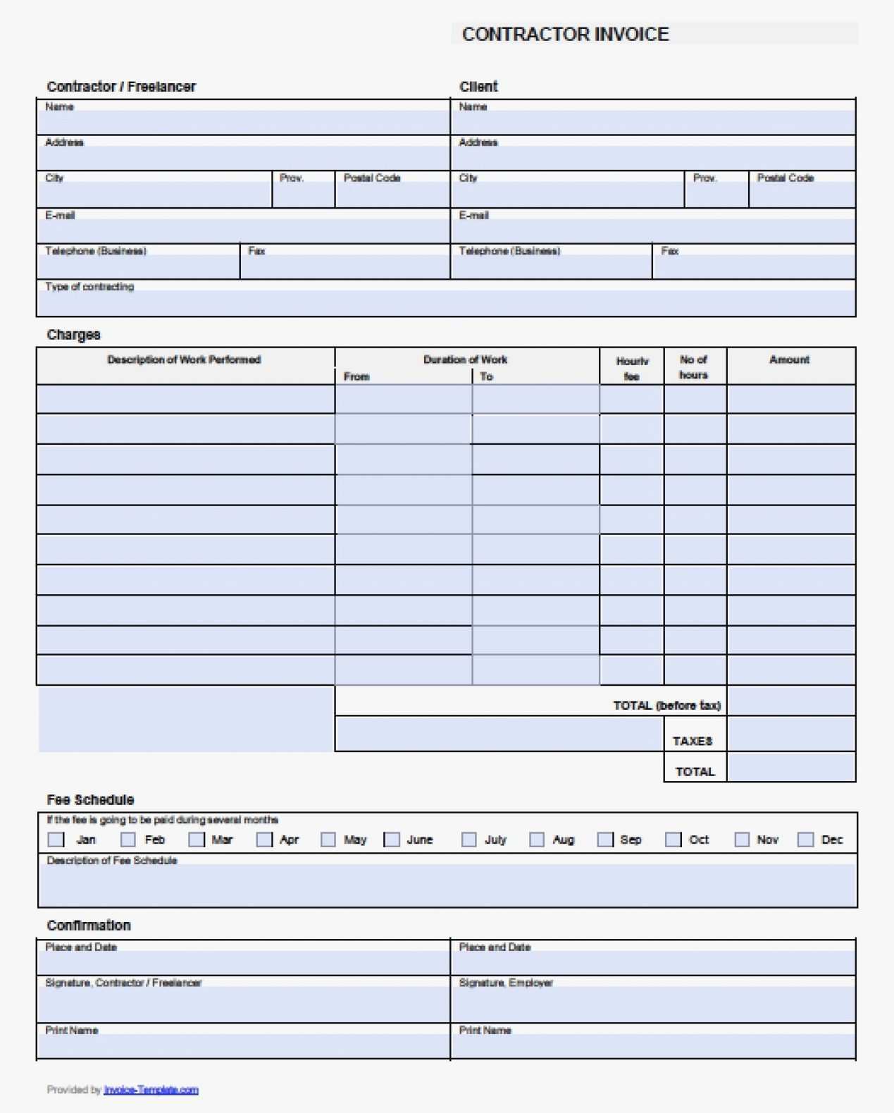 free-printable-contractor-invoice-template-printable-templates