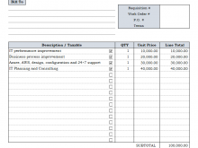 14 Customize Our Free Invoice Template For Consulting Work in Word by Invoice Template For Consulting Work