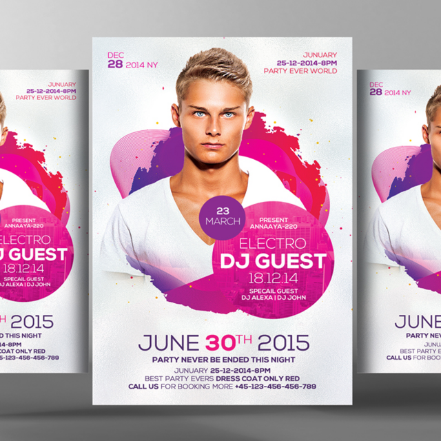 14 Customize Party Flyer Psd Templates Free Download in Photoshop for Party Flyer Psd Templates Free Download