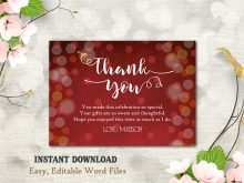 14 Format Birthday Thank You Card Template Word Formating for Birthday Thank You Card Template Word