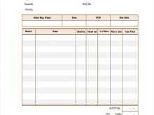 14 Format Blank Hotel Invoice Template Download with Blank Hotel Invoice Template