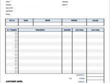 14 Format Car Repair Invoice Template Excel Photo for Car Repair Invoice Template Excel