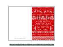 14 Format Christmas Card Template For Wife Download for Christmas Card Template For Wife