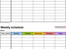 14 Format Class Schedule Grid Template Download for Class Schedule Grid Template