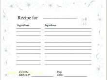 14 Format Holiday Recipe Card Template For Word For Free for Holiday Recipe Card Template For Word
