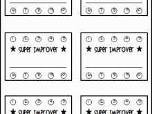 14 Format Punch Card Template For Word Maker for Punch Card Template For Word