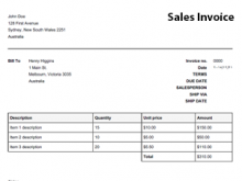 14 Format Tax Invoice Template Sole Trader in Word by Tax Invoice Template Sole Trader
