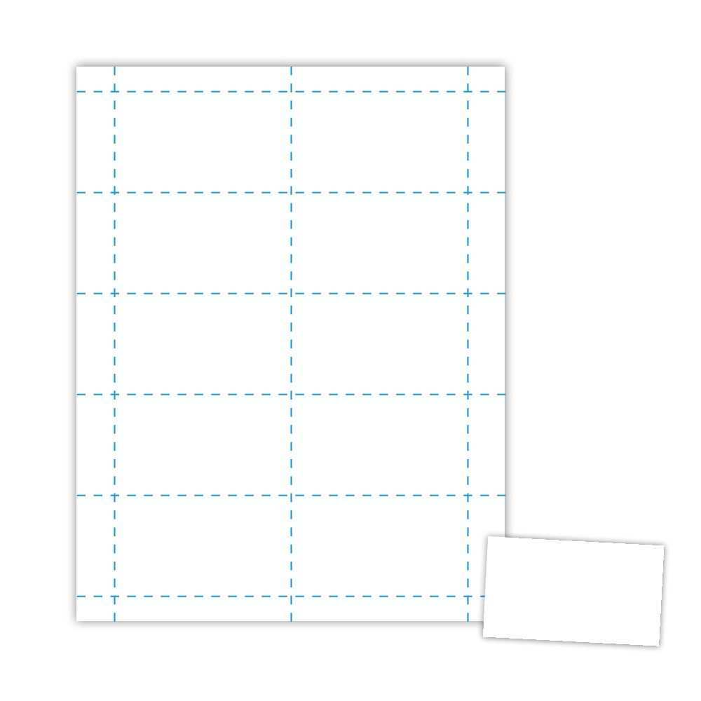 Business Card Template 8.5 X 11 Cards Design Templates
