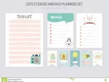 14 Free Daily Agenda Template Vector Now for Daily Agenda Template Vector