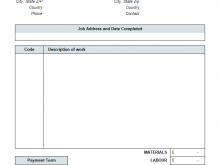 14 Free Labour Invoice Template Free for Ms Word with Labour Invoice Template Free
