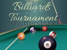 14 Free Pool Tournament Flyer Template for Ms Word for Free Pool Tournament Flyer Template