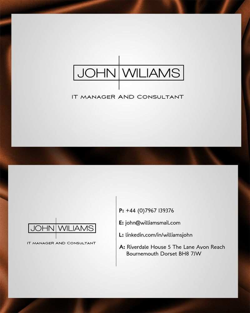 14 Free Printable Business Card Template For Job Seeker Templates by Business Card Template For Job Seeker