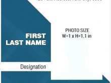 Company Id Card Template Word Free