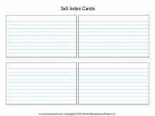 14 Free Printable Index Card Template 5 X 8 With Stunning Design for Index Card Template 5 X 8