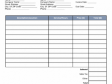 14 Free Printable Landscaping Invoice Template Pdf Maker for Landscaping Invoice Template Pdf