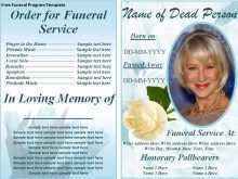 14 Free Printable Memorial Service Flyer Template in Word by Memorial Service Flyer Template