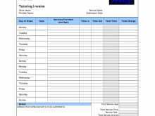 14 Free Printable Private Tutoring Invoice Template Formating with Private Tutoring Invoice Template