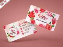 14 Online Flower Shop Business Card Template Free Maker for Flower Shop Business Card Template Free