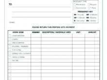 Lawn Mowing Invoice Template