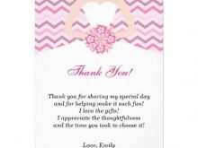 14 Online Thank You Card Template For Bridal Shower Download with Thank You Card Template For Bridal Shower