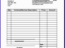 14 Printable Blank Contractor Invoice Template Now with Blank Contractor Invoice Template