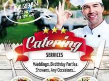 14 Printable Food Catering Flyer Templates for Ms Word for Food Catering Flyer Templates