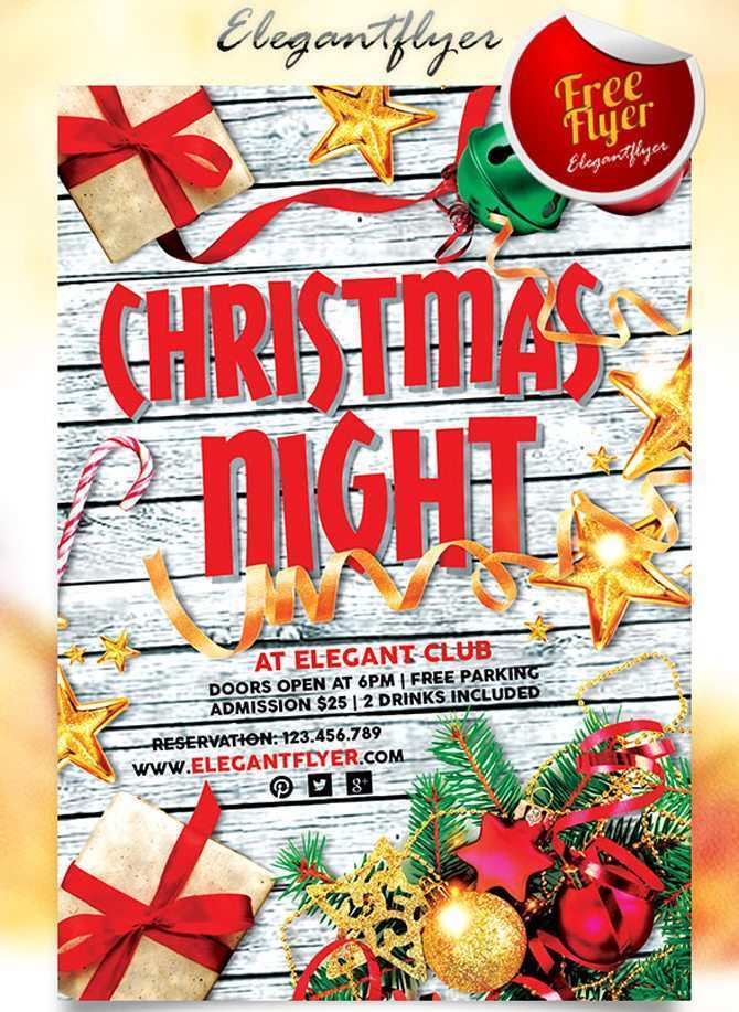 14 Printable Free Christmas Flyer Templates Psd Download for Free Christmas Flyer Templates Psd