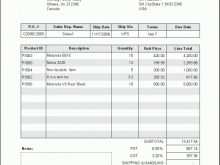 Landscape Company Invoice Template