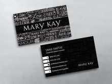 14 Report Mary Kay Name Card Template With Stunning Design for Mary Kay Name Card Template
